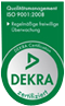 DEKRA zertifiziert – ISO 9001:2015