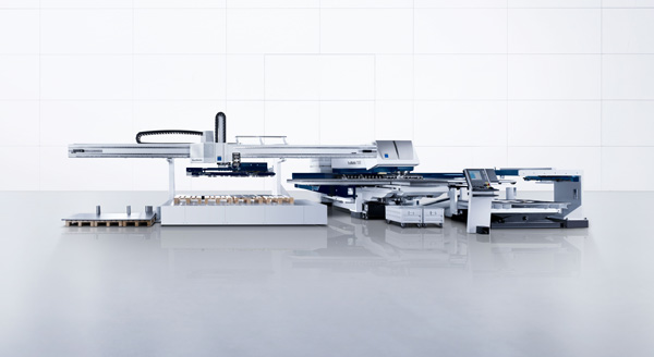 Trumpf Kombimaschine TC6000 bei Mitsch Blechbearbeitung