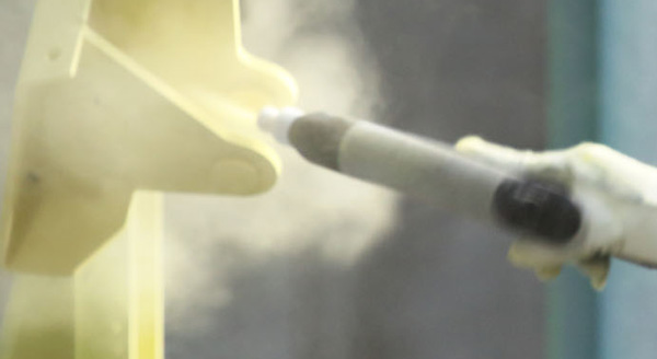 Oberflächenbehandlung von Blechteilen