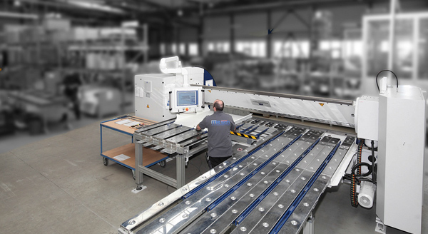 Schwenkbiegemaschine im Detail